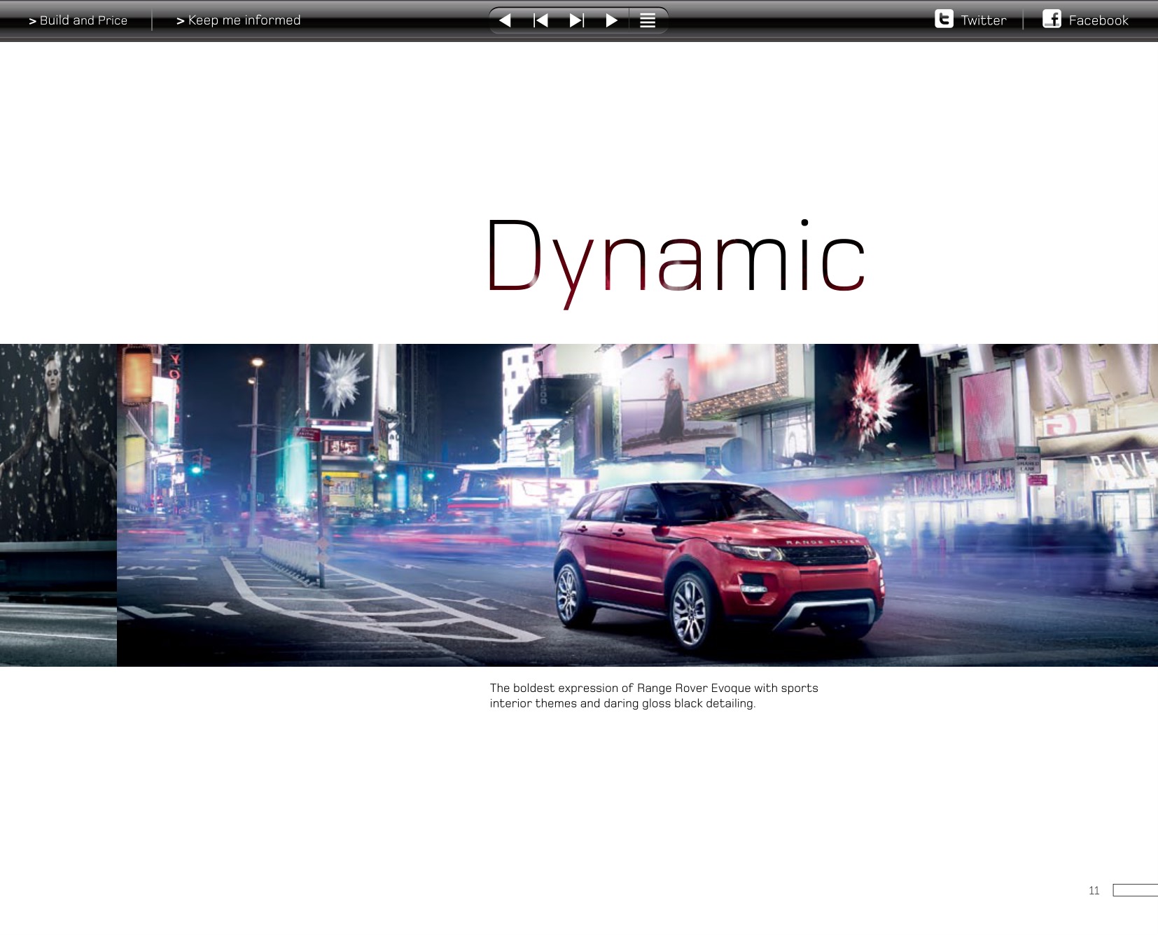 2012 Land Rover Evoque Brochure Page 21